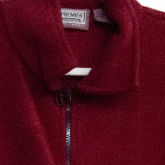 Colorblock Fleece Jacket With Zipper By Premier International - Picture 2 of 8